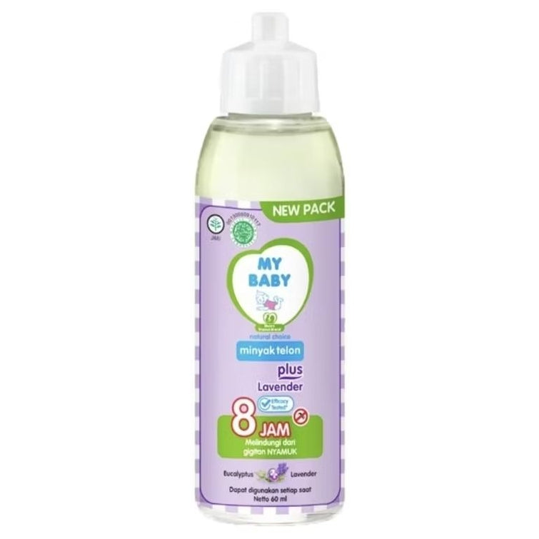 My Baby Minyak Telon Plus Lavender 60ml 90ml 120ml