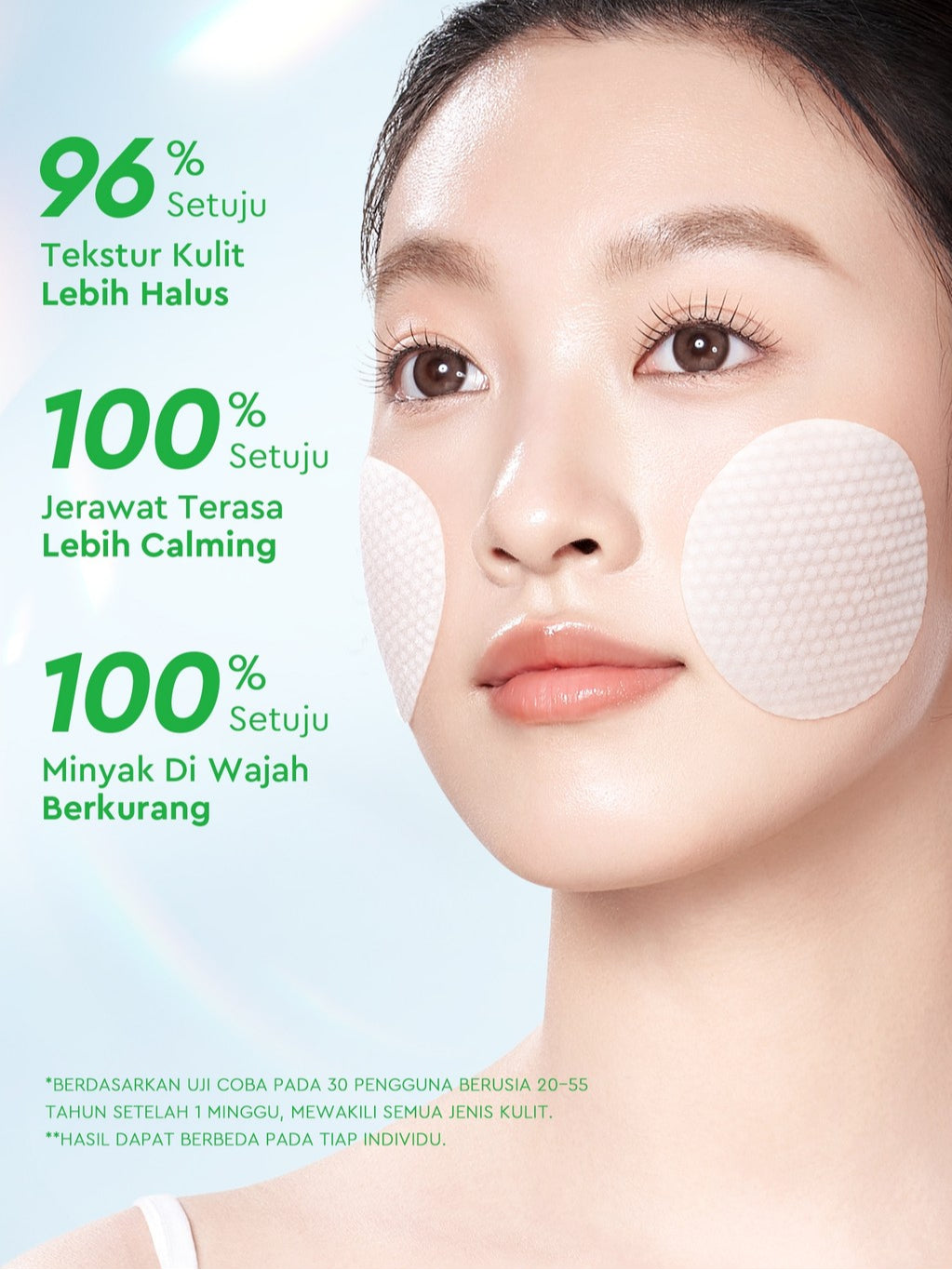 Glad2Glow Centella Salicylic Acid Exfoliating Acne Toner Pads Gentle Eksfoliasi Kulit Jerawat Kulit Sensitif (30 pads) Centella Pads Lactic Acid Malic AHA BHA Peeling Serum Acne Spot Serum Cica Acne Clear Pad Treatment Jerawat exfoliasi wajah obat jerawat