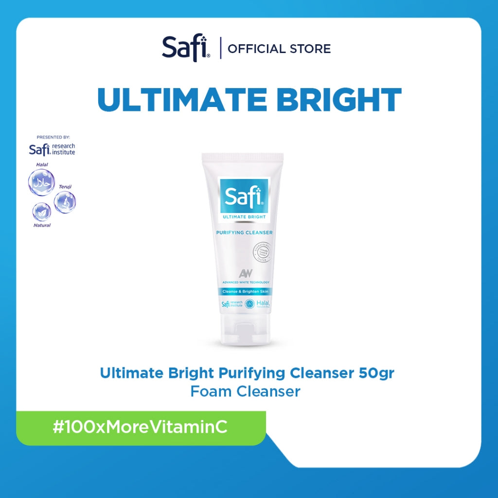 SAFI - Ultimate Bright - Purifying Cleanser 50gr - Foam Cleanser