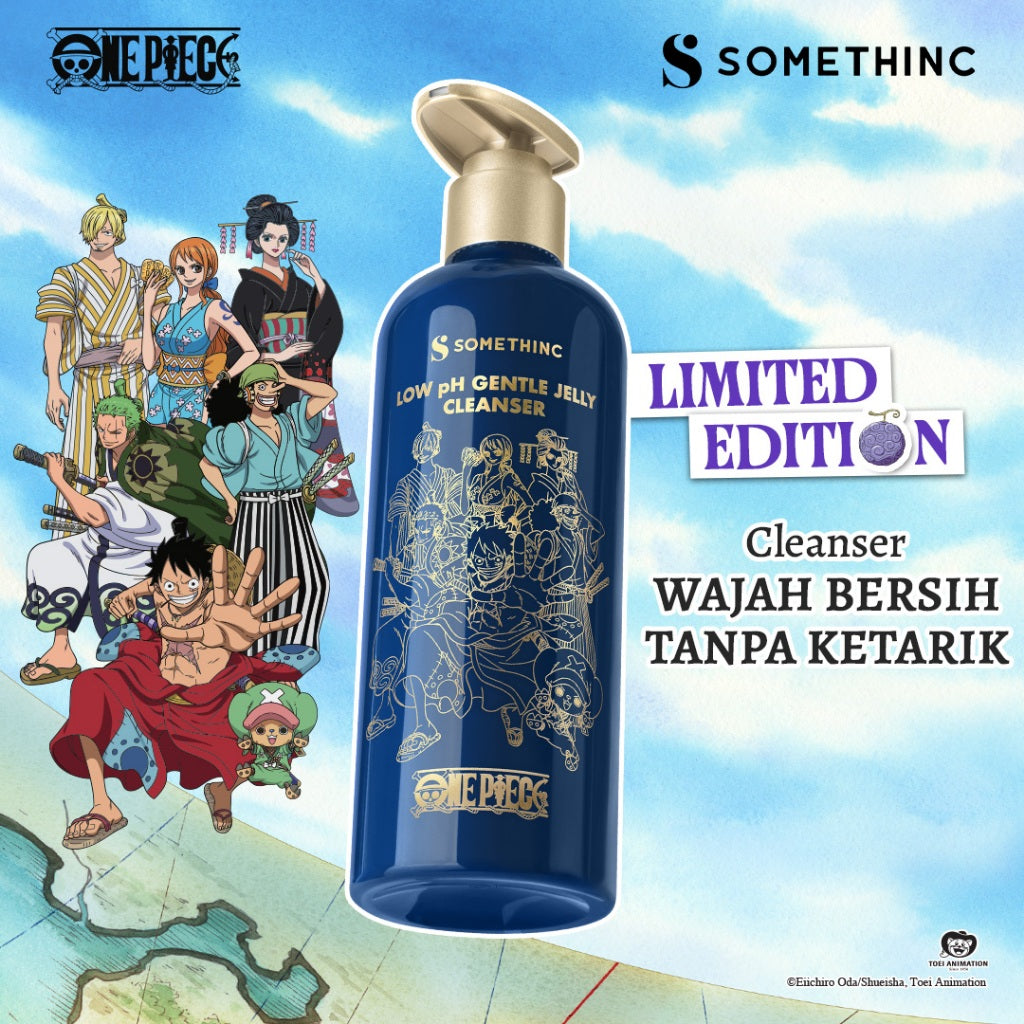 SOMETHINC Low pH Gentle Jelly Cleanser - Sabun Cuci Muka Semua Jenis Kulit, Pembersih Kotoran, Facial Wash Gentle, Kulit Tidak Ketarik, All Skin Type, Low PH sensitive Repair Skin Barrier