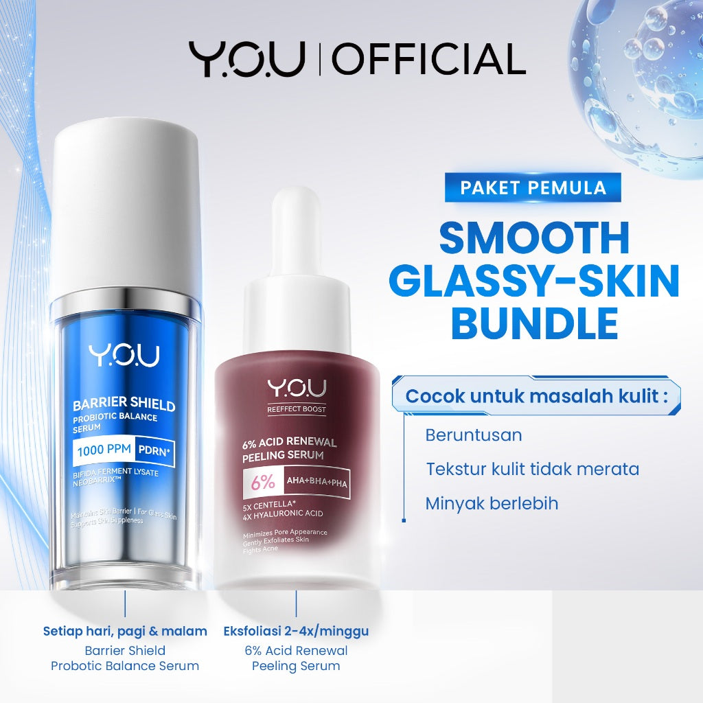 [NEW] Y.O.U BARRIER SHIELD Probiotic Balance Serum 20 ml | Barrier Serum PDRN Glass Skin | 1000pm PDRN | Microbiome | Serum PDRN