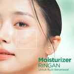 ACNAWAY Mugwort Water Gel Moisturizer - Moisture Gel Pelembab Wajah Untuk Kulit Berjerawat Acne Friendly Melembapkan Wajah Sensitif Cooling Soothing Gel Untuk Kulit Kemerahan Acne Prone Daily Moist Anti Acne Cepat Menyerap Skincare Calming Centella Cream