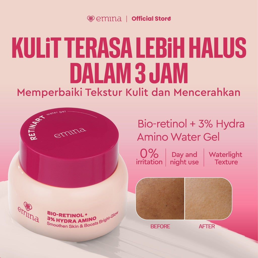 [SPECIAL 11.11] [MUST HAVE] GLOW COMPLETE KIT EMINA BRIGHT STUFF ISI 5 (Micellar Water, Face Wash, Toner, Serum, Moisturizing Cream)
