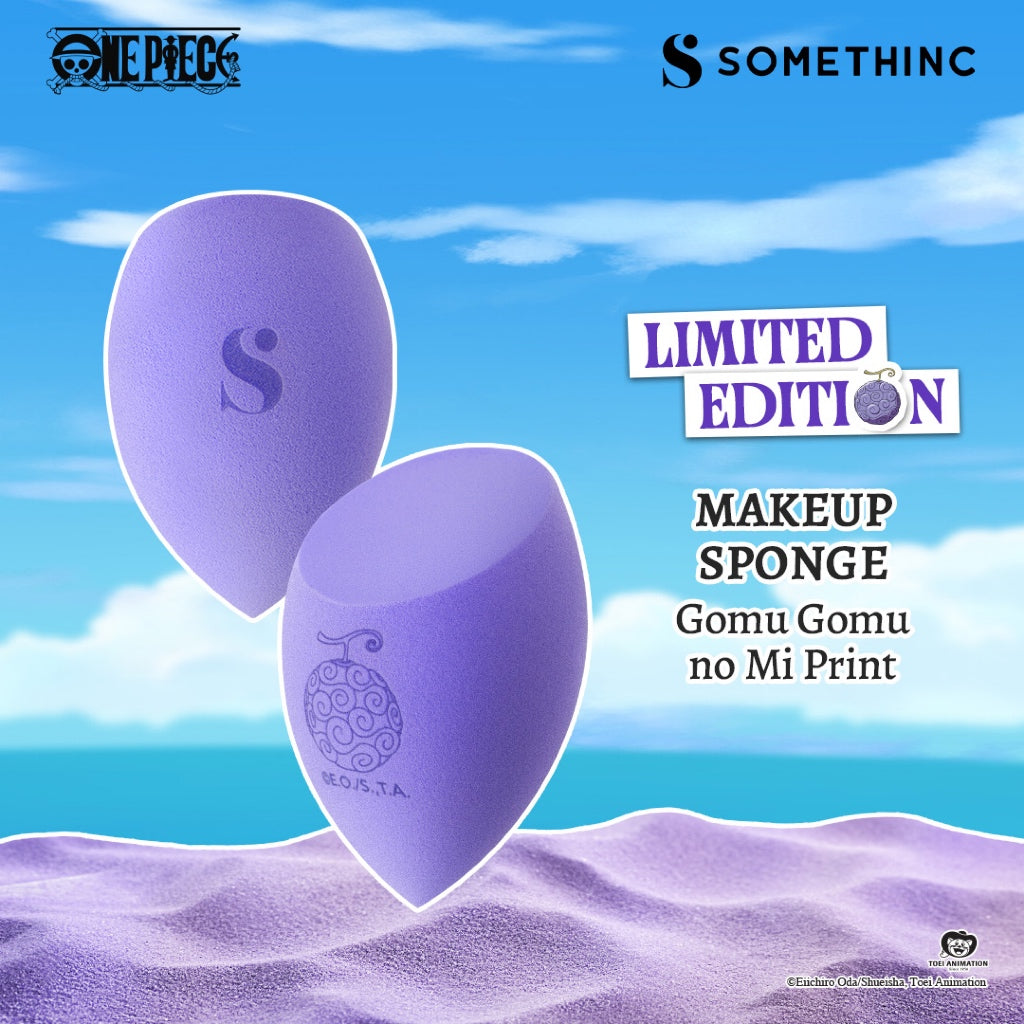 SOMETHINC ONE PIECE LIMITED EDITION SERIES - Lip Glaze, Low pH Gente Jelly, Holyshield Sunscreen Gel, Eyeshadow Palette, Liquid Eyeliner, Calm Down Cleanser| Transferproof Lip Glaze, Awet Digunakan 24 Jam|Sabun Cuci Muka Semua Jenis Muka