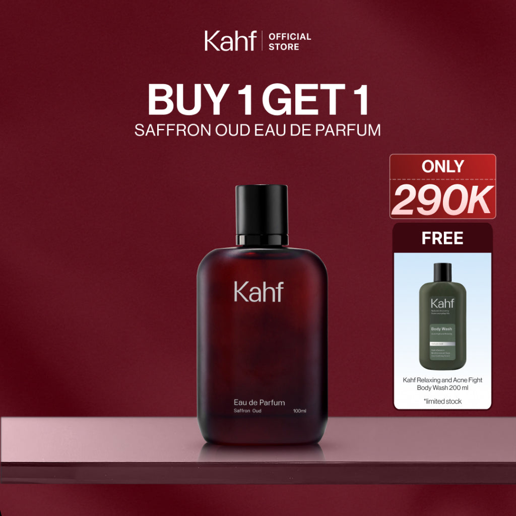 [SPECIAL 11.11 : B1G1 - NEW LAUNCH! KAHF INVIGORATING WATERFALL & HUMBLING FOREST EAU DE PARFUM] Eau de Toilette 35 ml & Eau de Parfum 100 ml - EDT EDP Fragrance - Parfum Pria Lokal Wangi Tahan Lama & Percaya Diri Seharian - Suitable for Daily Use