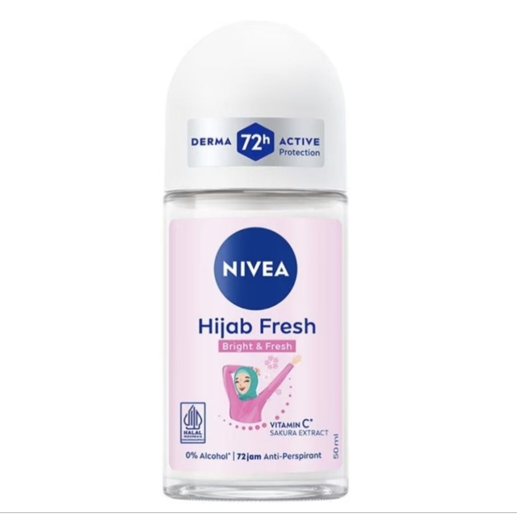 Nivea Deodoran Roll On Wanita 50 Ml Kemasan