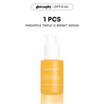 Glowsophy Pineapple Triple-C Glow 30ml Brightening Serum with Hyaluronic Acid Mencerahkan Warna Kulit Wajah Menjaga Kelembapan Wajah Meratakan Warna Kulit Menjaga Skin Barrier Whitening Brightening dengan Niacinamide Vitamin C Serum Eksfoliasi Wajah