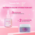 Ultimate Glow Hydration Set I Bundling Peeling Serum + Moisturizer Barrier I Combo Glowing