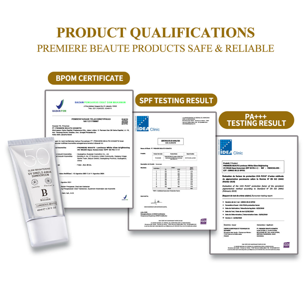 [New Year Gift]  PREMIERE BEAUTE [BUY 6 GET 7] Intensive Whitening Kit 6 Pcs Glow Whitening Paket Series Brghtening Packet wajah Skincare BPOM