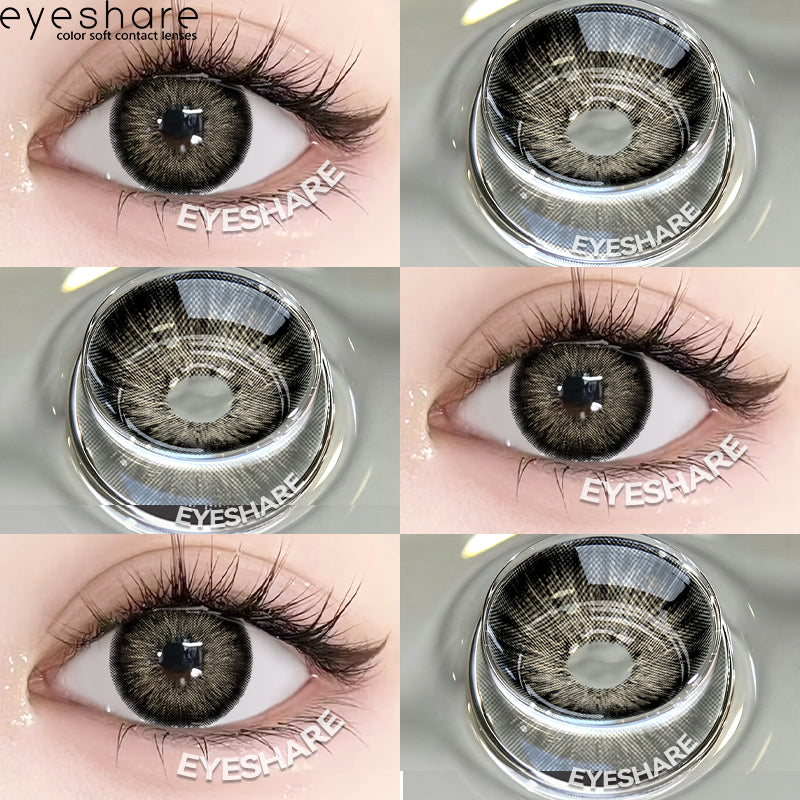 Eyeshare Softlens Minus 14.2MM PATTAYA BROWN Softlen Brown Lensa Kontak
