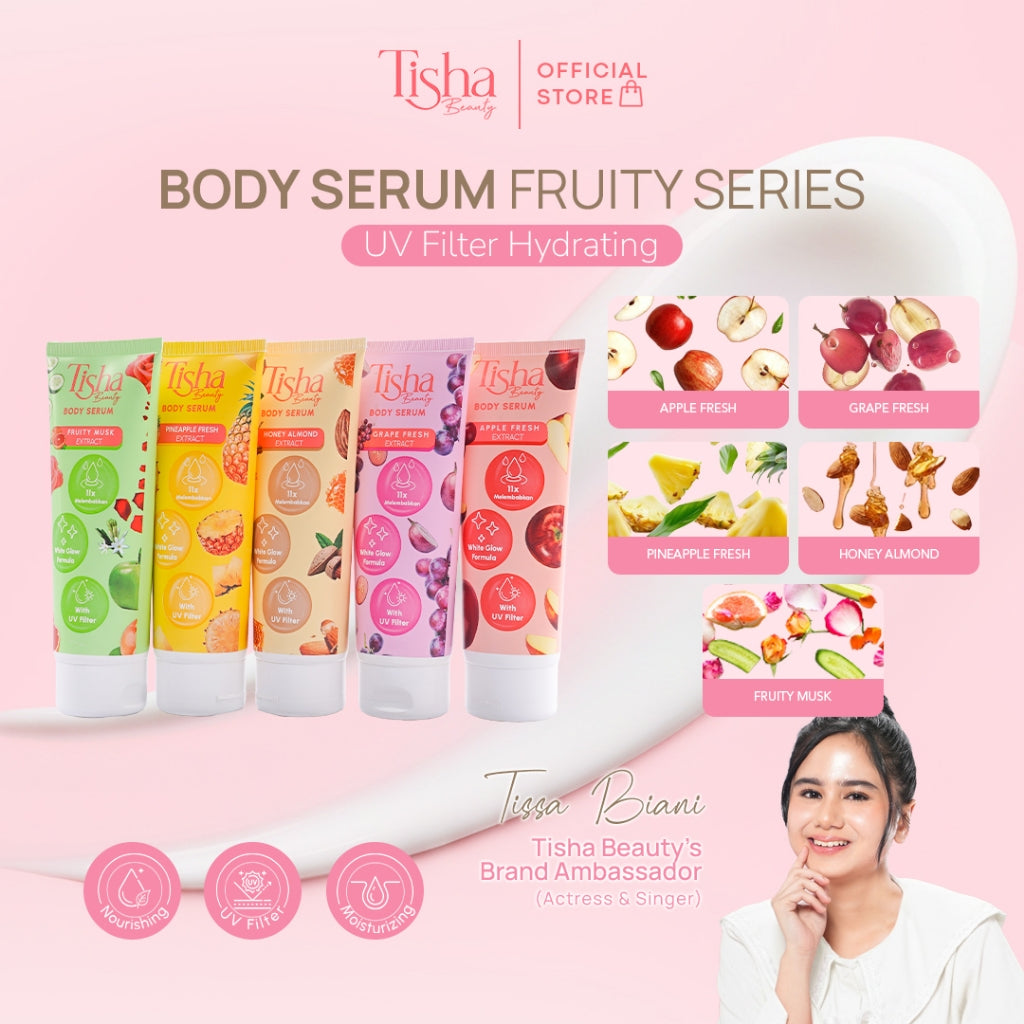 Tisha Beauty Body Serum Fruity – UV Filter Hydrating 150ml