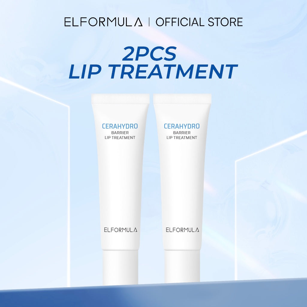 ELFORMULA Cerahydro Barrier Lip Treatment - Lipbalm Lip Serum Lip Rescue Lip Care Lip Oil Pelembab Mencerahkan Bibir dengan Ceramide Hyaluronic Acid & Peptides Bibir Hitam Menjadi Pink Sehat Glossy Plump
