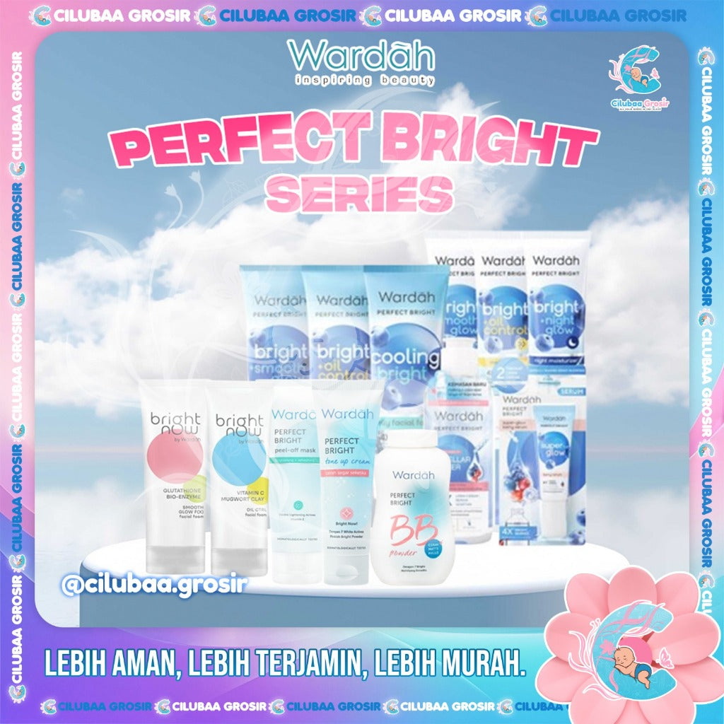 WARDAH Perfect Bright Series || Creamy Foam || Moisturizer || Tone Up || Peel Off || BB Powder || Micellar Water