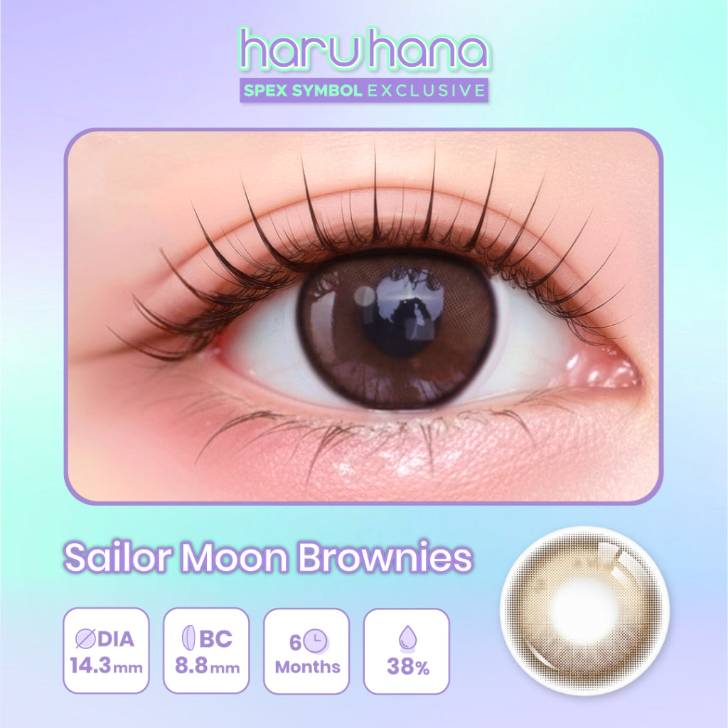 Softlens Spex Symbol HARUHANA - Softlens Sailormoon - Softlens Lisa - Lensa Kontak 14.3mm