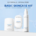 ELFORMULA Intensive Care Bundle 3in1 - Daily Gentle Low pH Facial Cleanser + Intensive Peeling Solution + CeraHydro Barrier Repair Moisture Gel