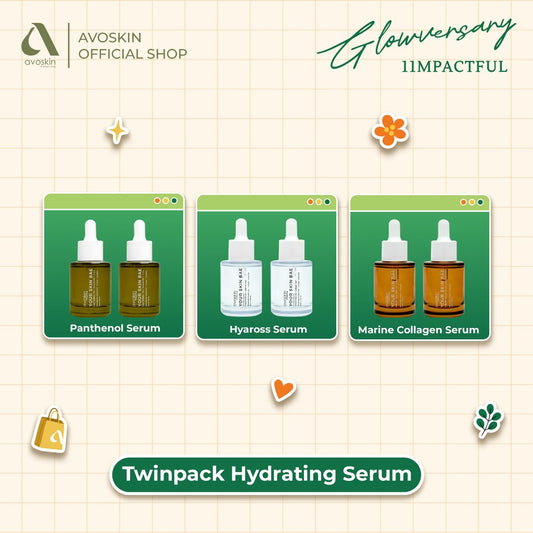 Avoskin Twinpack Hydrating Serum (2pcs) - Your Skin Bae