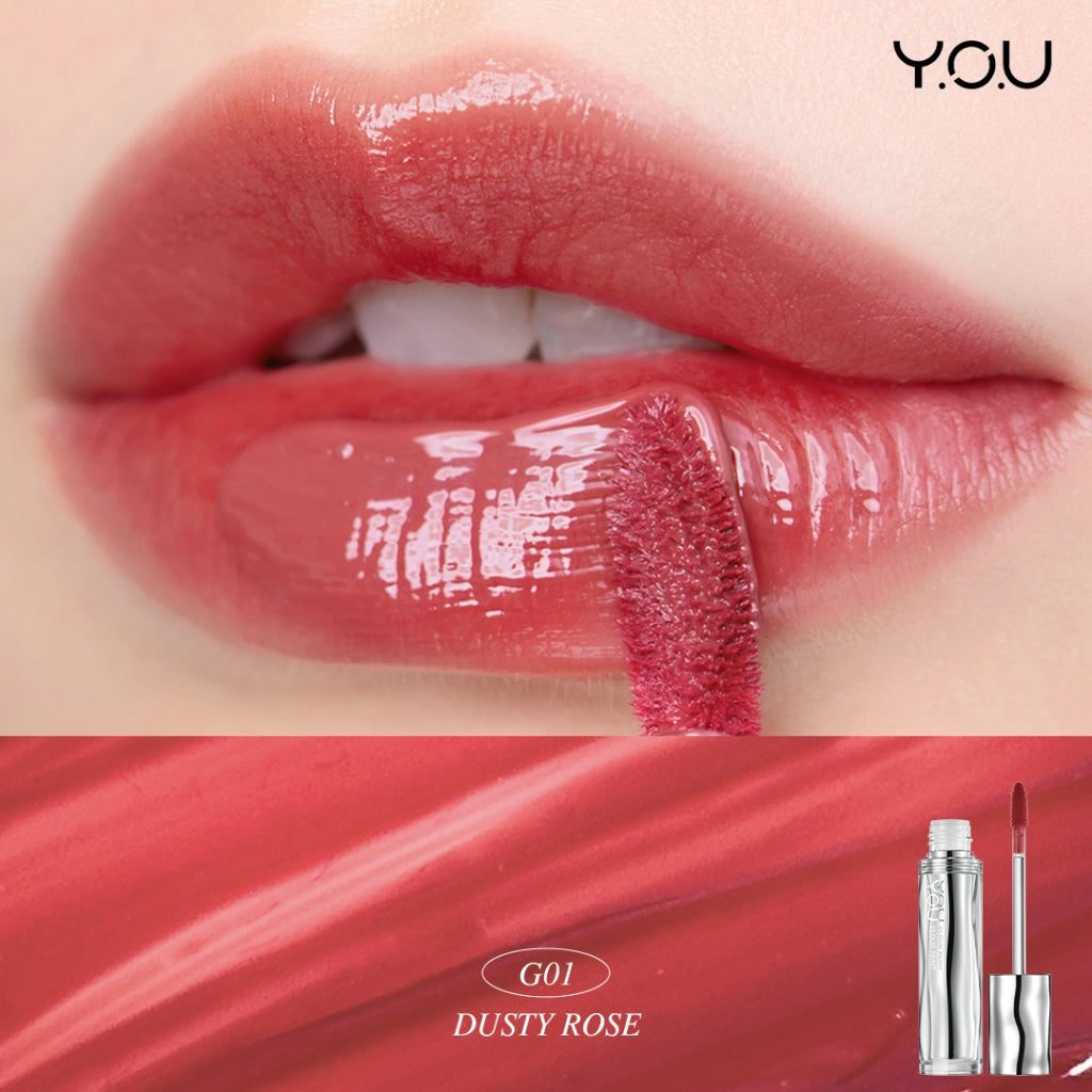 YOU Cloud Paint Glassy Glow Lip Tint Glasting Tint Lip Stain Glassy Tint