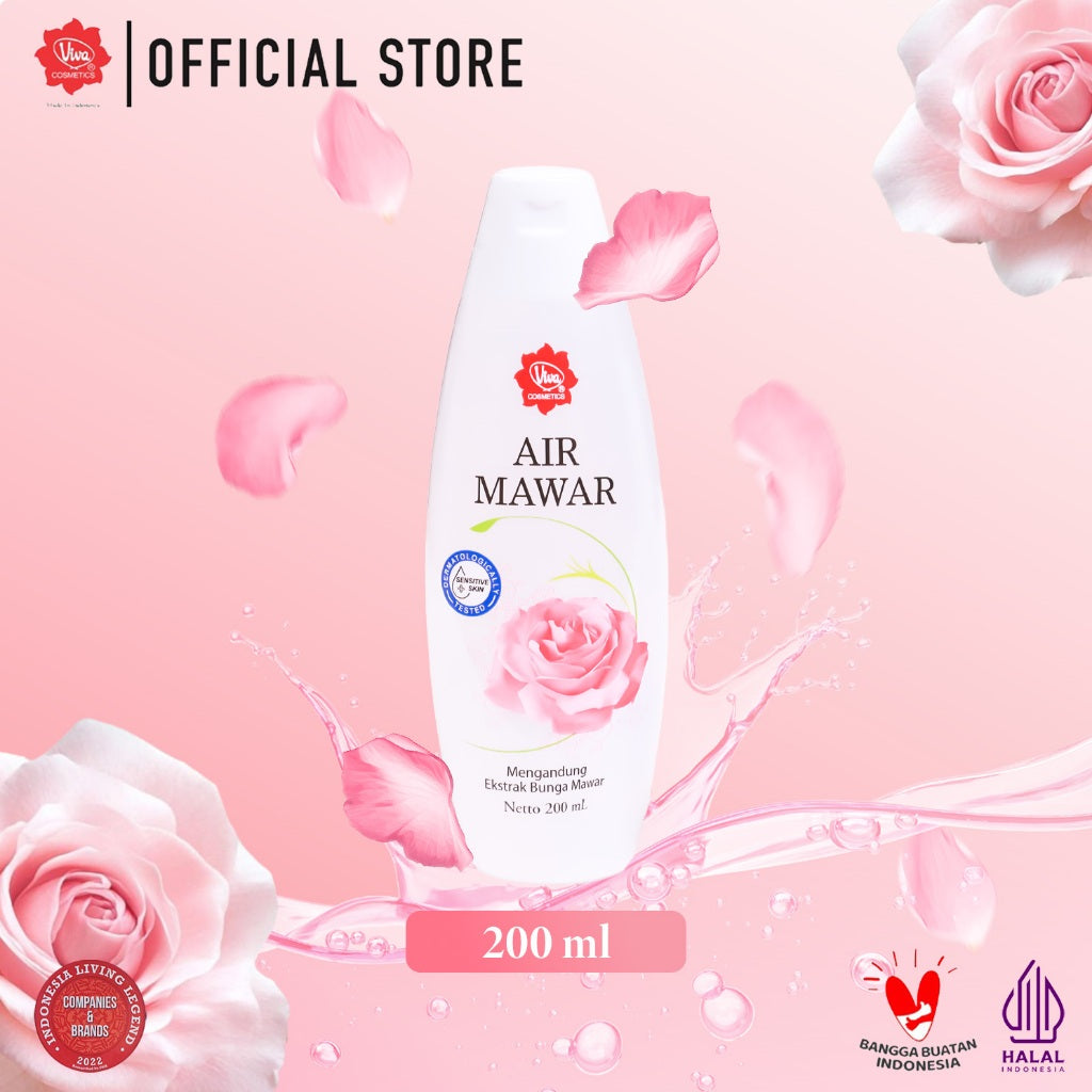 Viva Air Mawar - 200 ml (Baru Ukuran Besar)