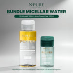 NPURE Bundling Micellar Water / Double Cleansing / Set Micellar Water / Skincare Set / Basic Skincare / Skincare Routine