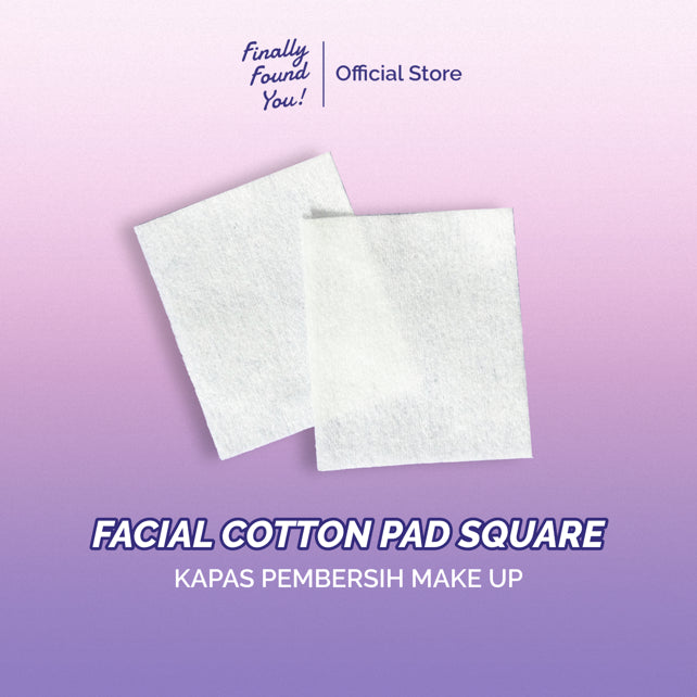 Finally Found You! Facial Cotton Pad Love 25pcs | Kapas Pembersih Makeup