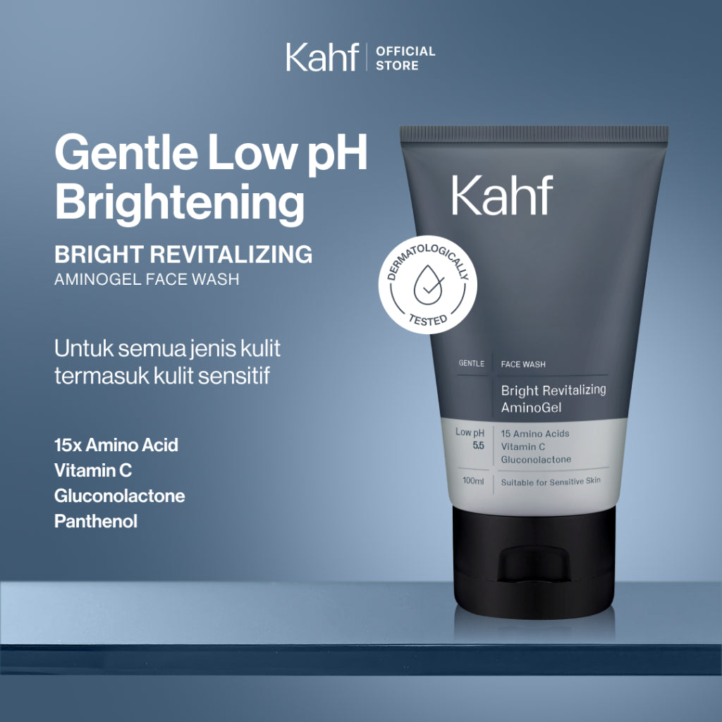 [KAHF BUNDLE 2IN1 PAKET BEBAS KUSAM : ANTI KETARIK & BEBAS LEPEK] Paket Grooming (Pomade/Hair Powder + Face Wash) - Approved by Barber & Suitable for Daily Use