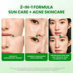 [NEW] YOU Sunbrella Acne Shield Light Sunscreen SPF40+ PA++++ | Tabir Surya Oil Control untuk Kulit Berjerawat | Sensitive Acne Skin Friendly | UVA UVB Blue Light