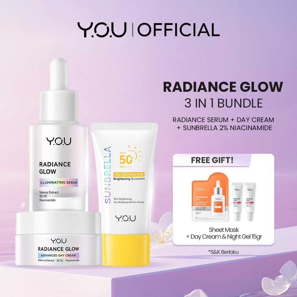YOU Radiance Glow 3in1 Glowing Routine Value Pack Bundle