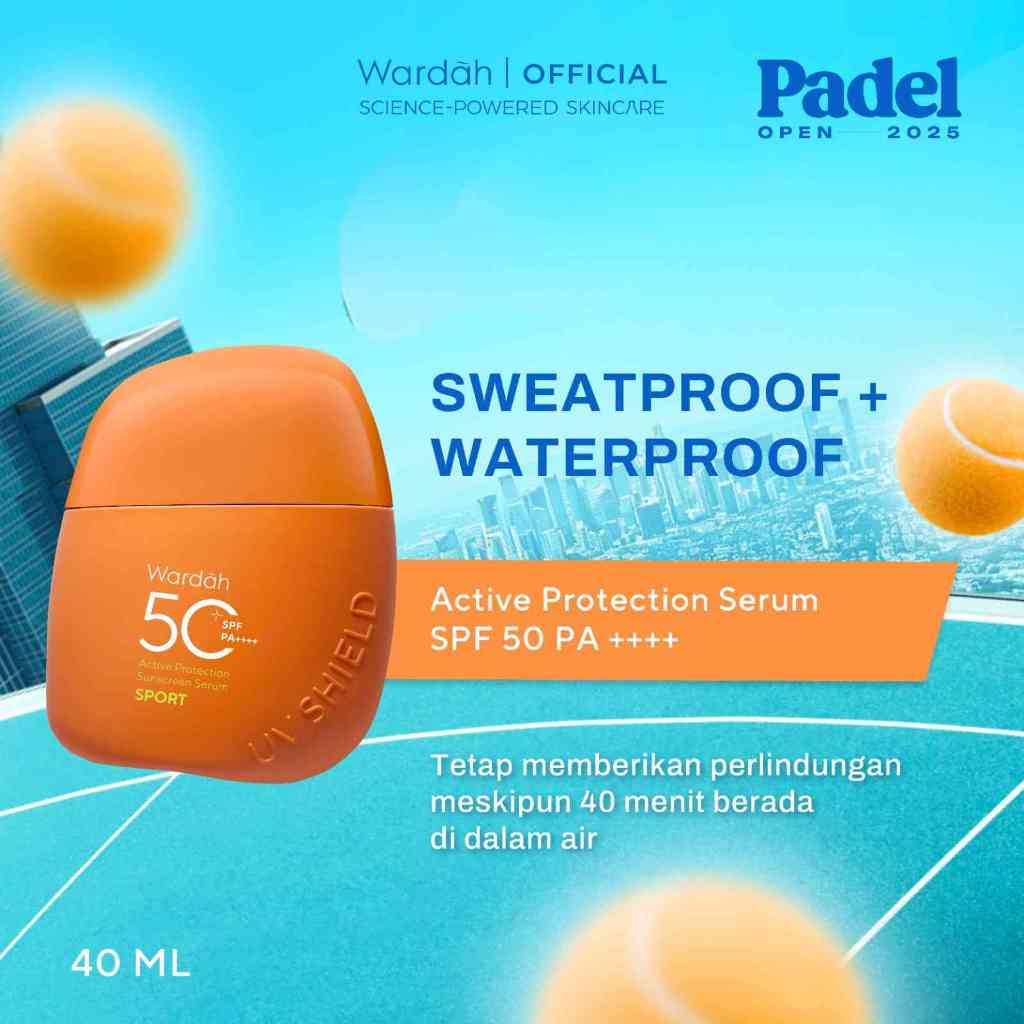 Wardah UV Shield Active Protection Sunscreen Serum SPF 50+ PA++++