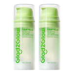 Glad2Glow Centella Water Gel Soothing Moisturizer Madeca Cream Berjerawat Acne Cica Pelembab Wajah 100g  Menenangkan kulit Mengurangi kemerahan Mengontrol minyak Mengobati kulit berjerawat Menjaga g2glow official store