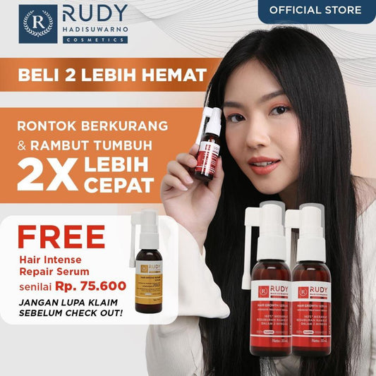 [2 PCS] Rudy Hadisuwarno Hair Growth Serum 30 ml