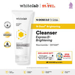 [NEW FORMULA] Whitelab N-Dose+ 2.0 Intensive Brightening Facial - Sabun Pembersih Muka Pencerah Dengan Amino Cleanser Gentle Anti Iritasi (Bpom)