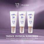 Finally Found You! Acne ProtecTea Physical Sunscreen SPF 30 PA++++ 50g | Sunscreen Wajah untuk Kulit Berjerawat & Sensitif