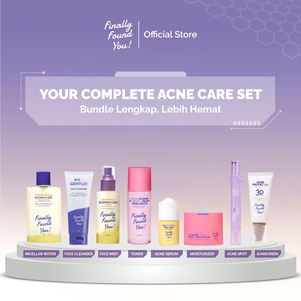 Finally Found You! Acne ProtecTea Physical Sunscreen SPF 30 PA++++ 50g | Sunscreen Wajah untuk Kulit Berjerawat & Sensitif