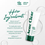 ALUCIA | Acne Clear Gentle Low pH Cleanser with 1% Salicylic Acid Facial Face Wash Sabun Cuci Muka Acne Prone Skin Kulit Berjerawat Low pH 5.0 - 5.5 by Alucia Official