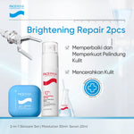 FACERINNA 2pcs Skincare Duo | Moisturizer + Serum | B5 Repair Salicylic Acid Acne Control Niacinamide Brightening Retinol Anti-Aging