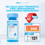 [HOT SALE] Cleora Pore Glow Exfoliating Toner 120ml - Skincare Pemutih Wajah Meratakan Warna Kulit Mengangkat Kotoran & Sel Kulit Mati Mencerahkan Brightening Mengurangi Komedo Dan Jerawat Acne Scincare Pria Wanita Toner Exfoliasi Eksfoliasi Dark Spot