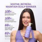 [NEW LAUNCH] Lavojoy Repair Me Now Shampoo Iris Garden 280ml  | Perbaikan Rambut Rusak Intens Dengan 3× Keratin + Ceramide Boost + ScalpBioEnergy Hydration Care | 3x Lebih Lembut, Lalus, Tanpa Mengiritasi