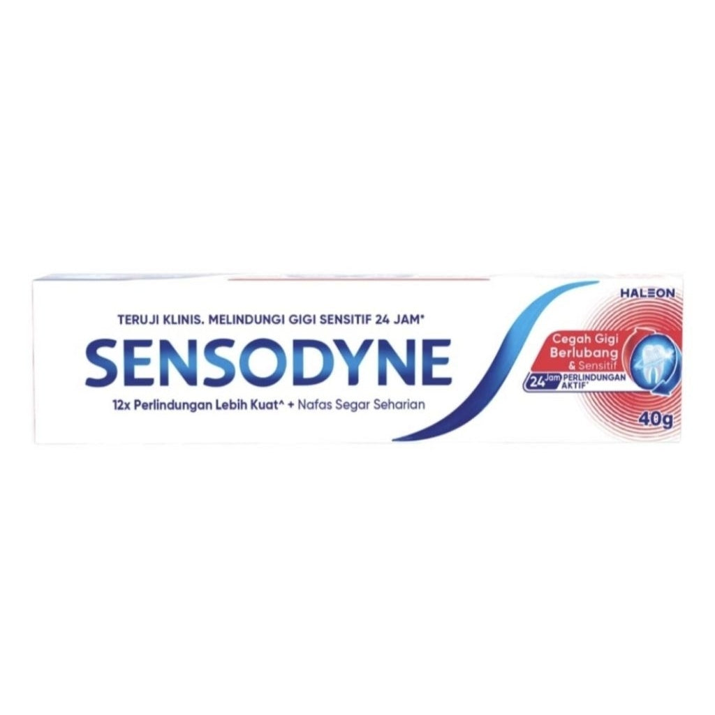 Sensodyne Pasta Gigi Pencegah Gigi Berlubang & Sensitif 40g 60g