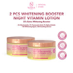 Noera Bundling 2 Box Whitening Booster Night Vitamin Lotion | Hb Dosting Pemutih kulit