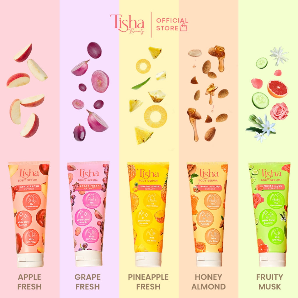 Tisha Beauty Body Serum Fruity – UV Filter Hydrating 150ml
