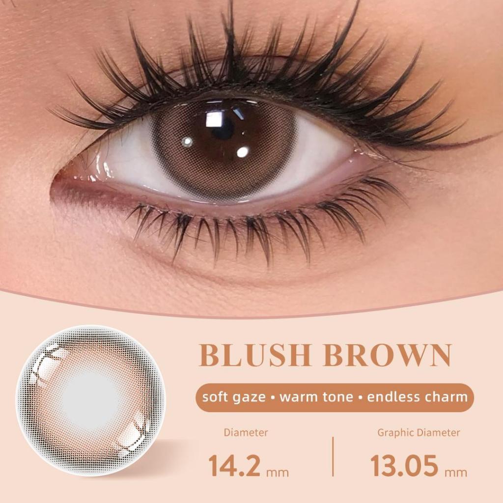 [Fuji Favorite] Lilmoon Softlens Kualitas Jepang softlens NORMAL natural contact softlens/softlens warna/Lensa kontak/Japan lens/Lensa minus/softlens brown/Grey