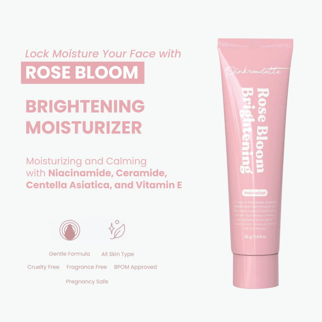 Pinkroulette - Rose Bloom Brightening Moisturizer 30gr