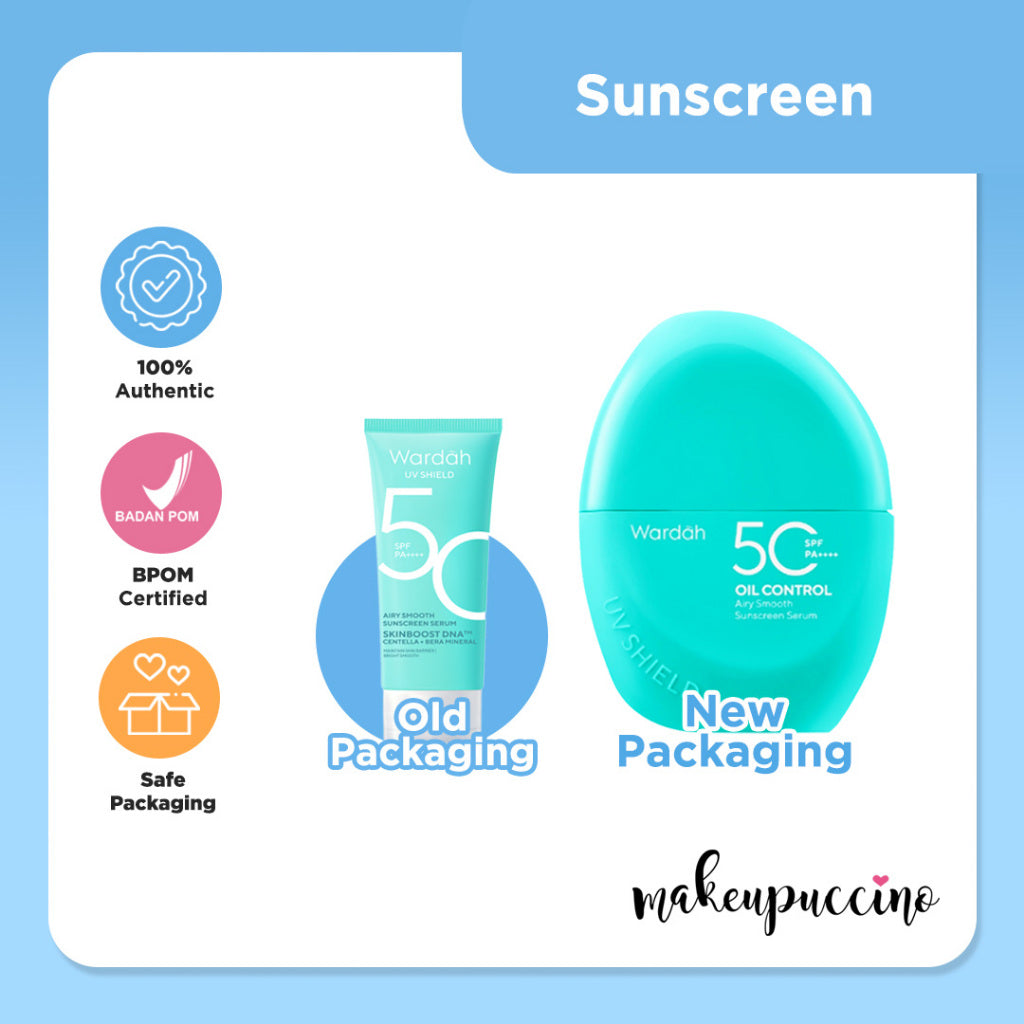 Wardah UV Shield Airy Smooth Sunscreen Serum SPF50 PA++++