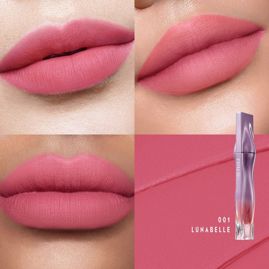 Lipstick TIME PHORIA - TASYA FARASYA APPROVED Nebula Velvet Lip Cream 4ML ORIGINAL Liptint Waterproof Tahan Lama Lip Stain Lipgloss Lipstik