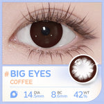UYAAI softlens 14.5MM Minus 0.00 s/d -6.00 Mata Korea seri Snow Ball Sepasang LENSA KONTAK  6Bulan