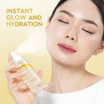ELFORMULA Antiox-C Serum Spray - Spray Serum Kaya Vitamin & Fase Minyak Antioksidan Face Mist Primer Setting Spray untuk Instant Radiant Glow Wajah Pelembab Kulit Halus dan Lembab Glowing Booster Multifungsi Skincare Makeup Oil Control