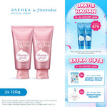 [TWINPACK] SENKA Perfect Whip Collagen-in Facial Foam 120gr [BUY 2 GET 4 Kuota Terbatas/Hari]