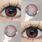 Eyeshare Softlens Cosplay Big Eyes 14.5mm Blue Pink Red 1 Pasang Softlens Mata Anime Halloween
