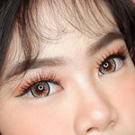 LOOKEYE Softlens My Dolly Eye 20.8mm Softlen Glamours Wedding Lens Blue Violet Hazelbrown Pink Grey Black Normal 0.00 - 10.00 By Pinkinplus