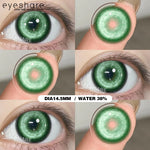 Eyeshare Softlens Madrio Softlens 1Pasang 14.0mm Purple Blue Brown Red Softlens